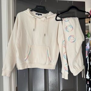 Ocean Drive Cream Hoodie